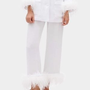 Daily Sleeper - White Feather PJ Pants - NWT - Size M